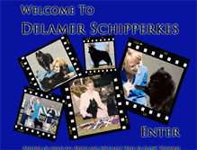 Tablet Screenshot of delamerschipperkes.com